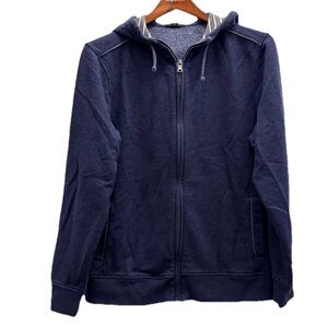 Banana Republic Men’s Navy Blue Zip-Up Hoodie
